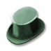 Файл:Зелёный шёлковый цилиндр.png